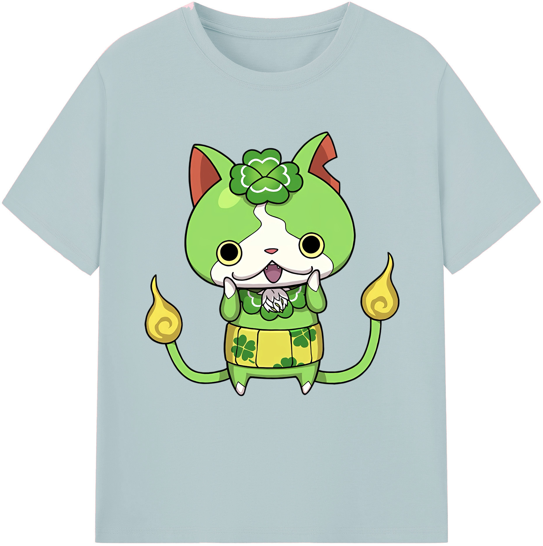 （画像用） 妖怪ウォッチ Yo-kai Watch 綿100％半袖Tシャツ（フロントプリント）